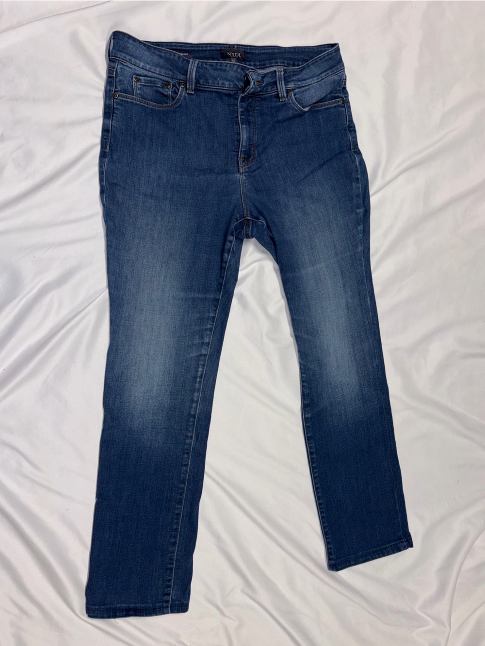 NYDJ Women's Dark Blue Skinny Jeans lot J